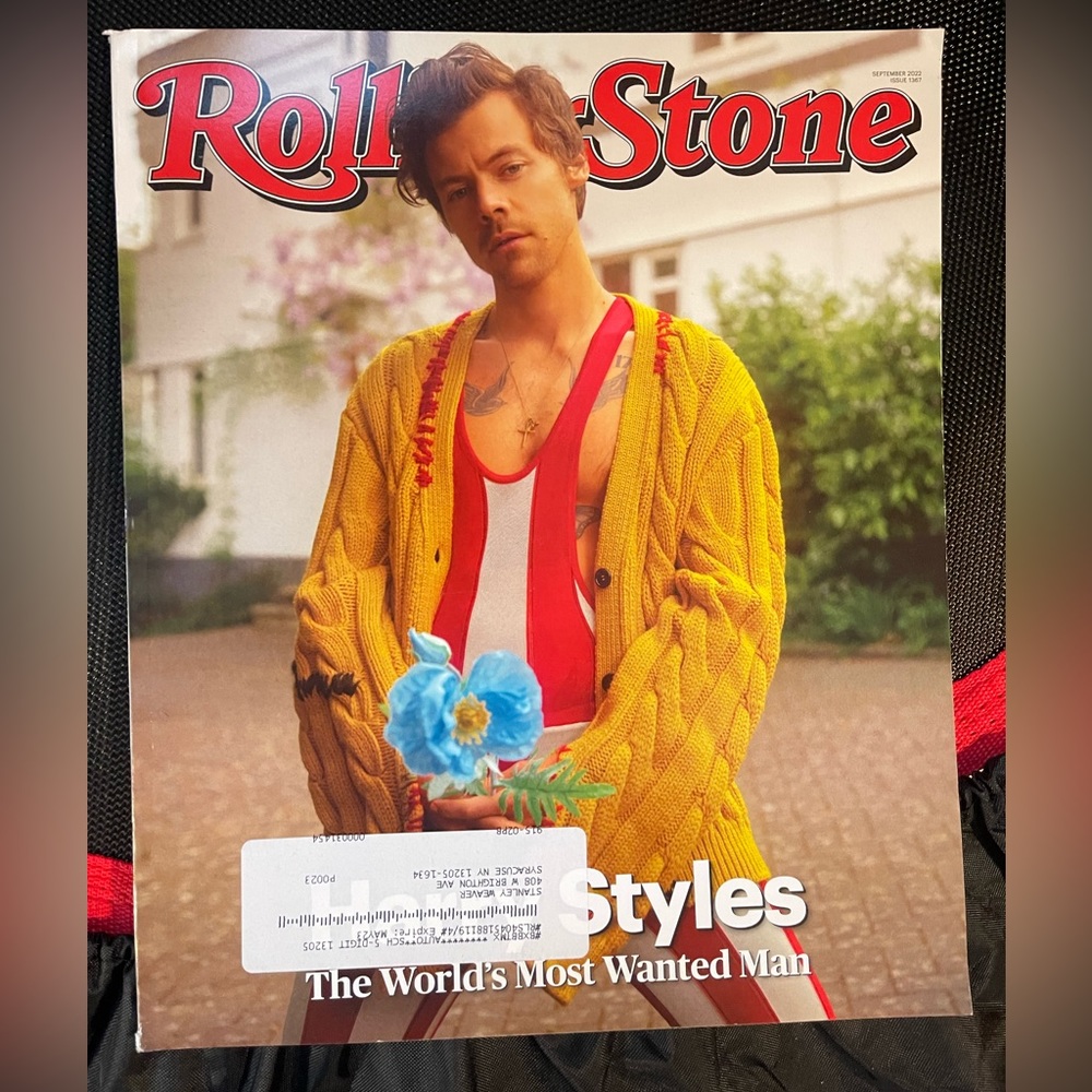 Harry Styles Rolling Stone magazine